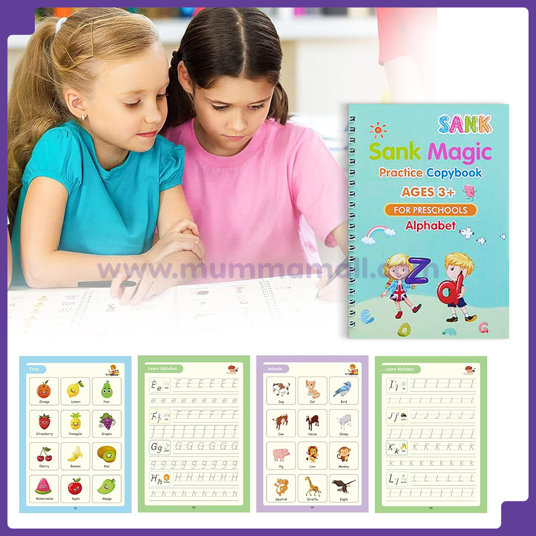 Magical Learning Practice book📚, Buy 1 Set Get 1 Set Free🤩 + FREE Learning 2000 plus pages downloadable PDF worksheet for kids
