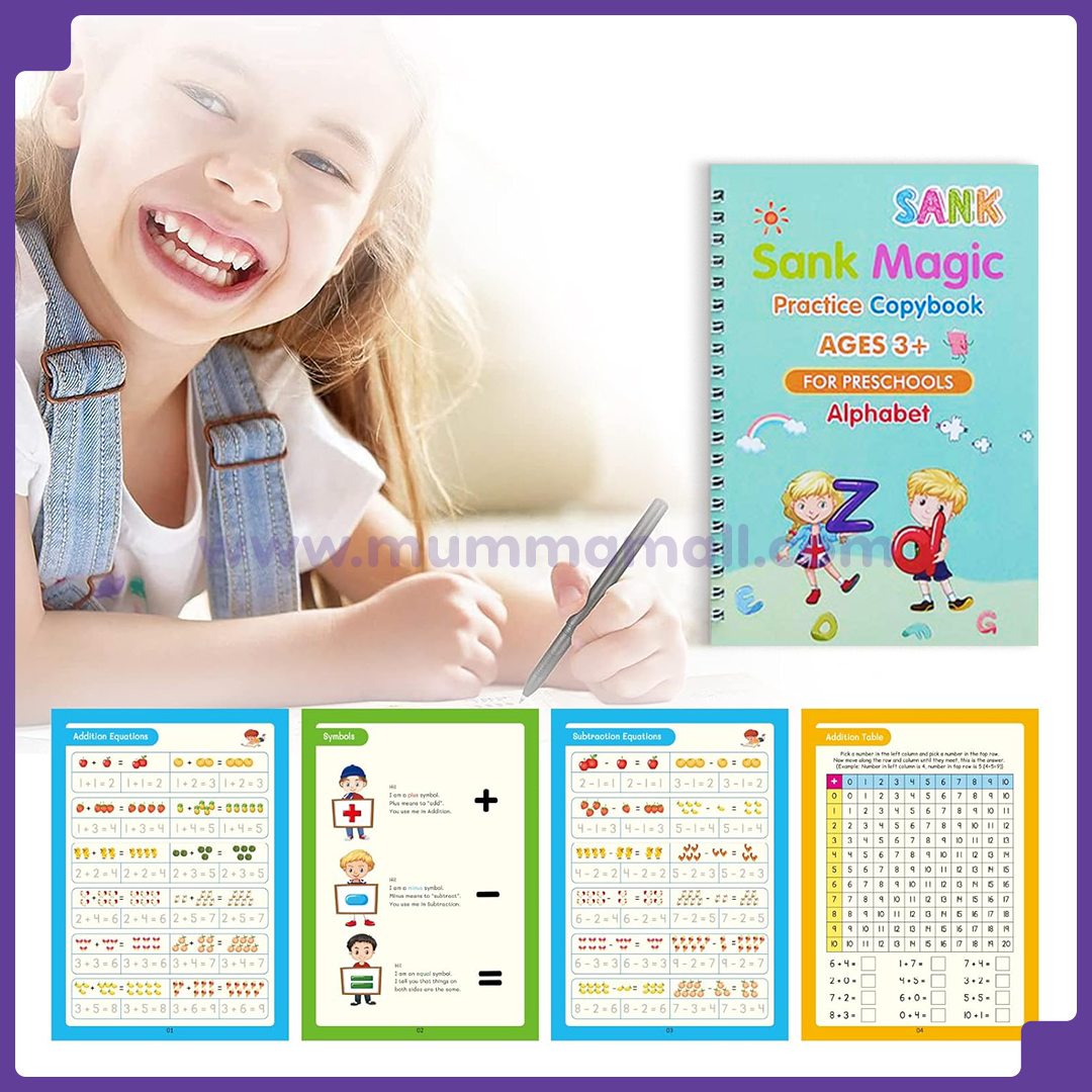 Magical Learning Practice book📚, Buy 1 Set Get 1 Set Free🤩 + FREE Learning 2000 plus pages downloadable PDF worksheet for kids