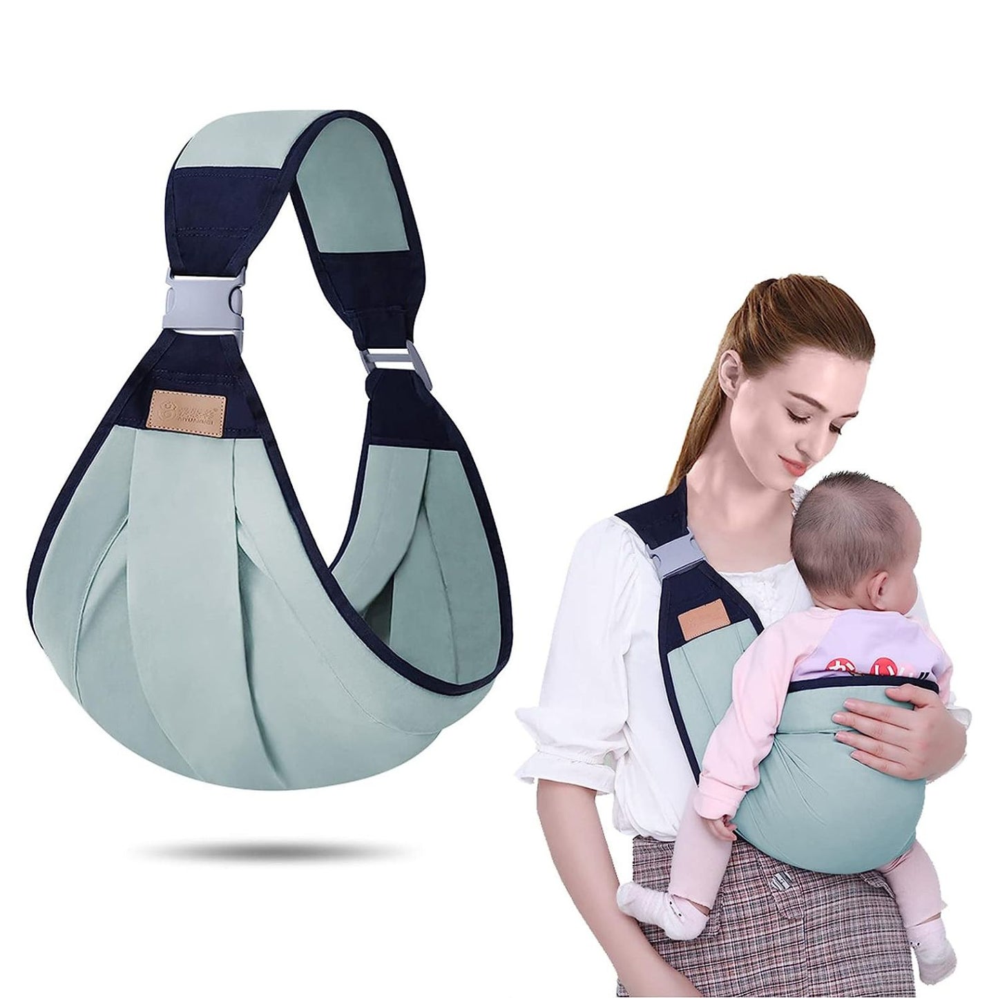 Breathable Baby Carrier with Clip 3D Mesh Baby Carrier for Newborns and Children Up to 20 kg