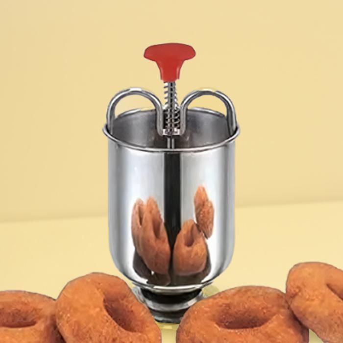 Medu Vada Maker-Stainless Steel Medu Vada Maker,Mendu WADA Maker,Perfectly Shaped & Crispy Medu Vada Maker
