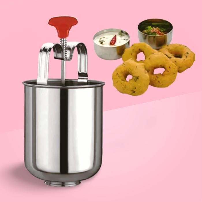 Medu Vada Maker-Stainless Steel Medu Vada Maker,Mendu WADA Maker,Perfectly Shaped & Crispy Medu Vada Maker