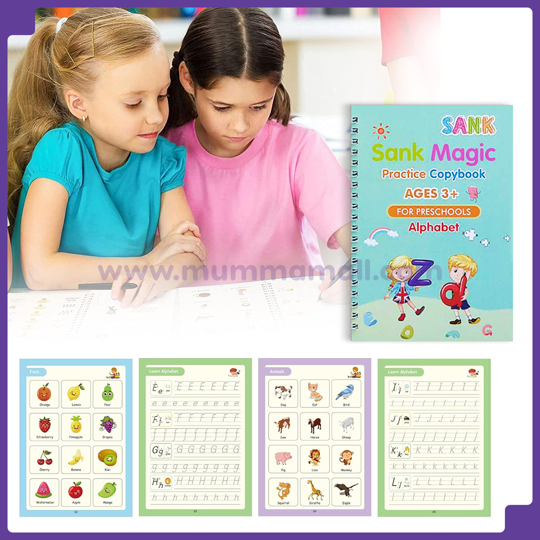 Magical Learning Practice book📚, Buy 1 Set Get 1 Set Free🤩  + FREE Learning 2000 plus pages downloadable PDF worksheet for kids