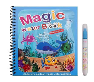 Water Magic Book, Magic Doodle Pen, Coloring Doodle Drawing Board Games for Kids