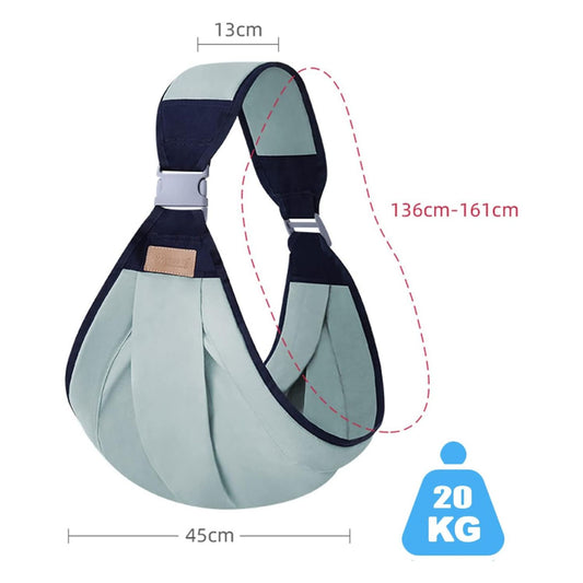 Breathable Baby Carrier with Clip 3D Mesh Baby Carrier for Newborns and Children Up to 20 kg