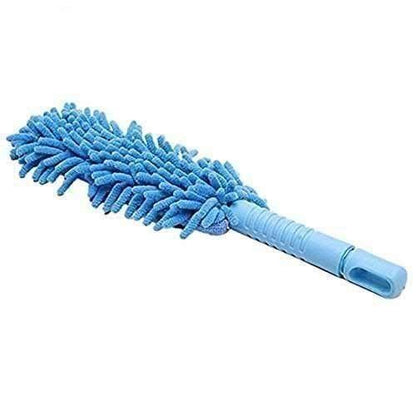 Fan Duster - Flexible Microfiber Cleaning Duster With Extendable Rod ( Multi-color )